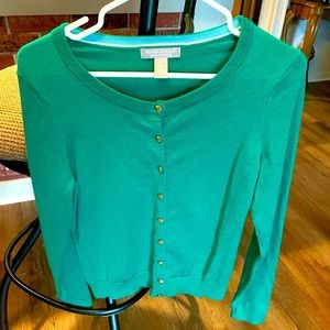 Banana Republic M Green Cardigan